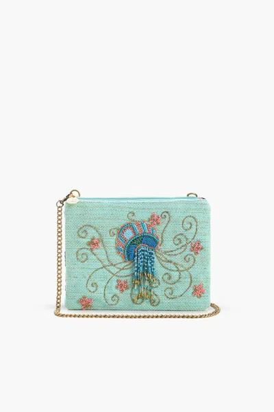 America & Beyond Women's Jellyfish Crossbody In Blue