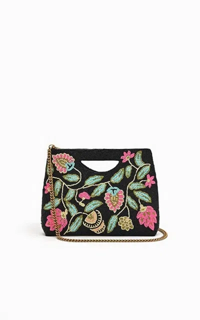 America & Beyond Women's Night Flowers Bag In Black