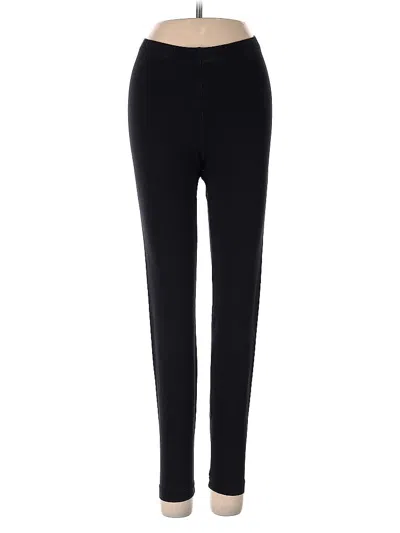 Pre-owned American Apparel Active Pants In Black