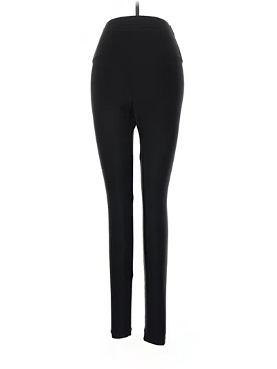 Pre-owned American Apparel Active Pants In Black