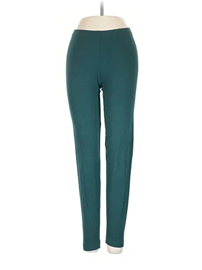 Pre-owned American Apparel Active Pants In Blue