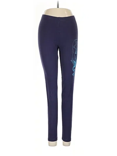 Pre-owned American Apparel Active Pants In Blue