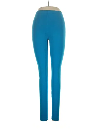 Pre-owned American Apparel Active Pants In Blue