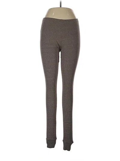 Pre-owned American Apparel Active Pants In Brown