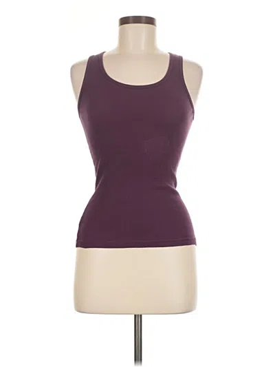Pre-owned American Apparel Active Tank Top In Purple