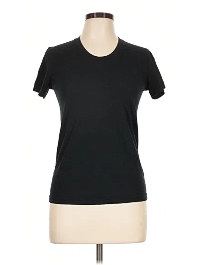 Pre-owned American Apparel Active T-shirt In Black