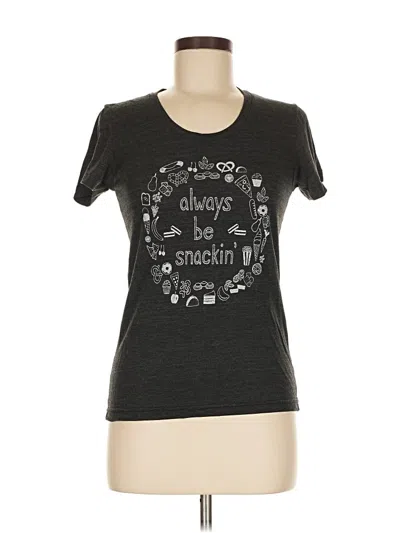 Pre-owned American Apparel Active T-shirt In Gray