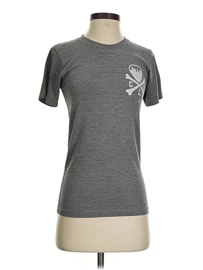Pre-owned American Apparel Active T-shirt In Gray