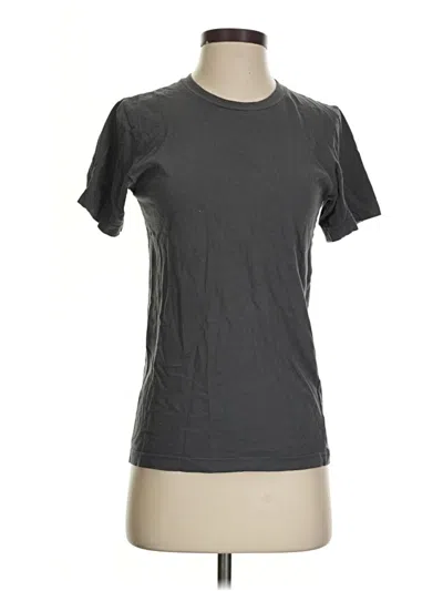 Pre-owned American Apparel Active T-shirt In Gray