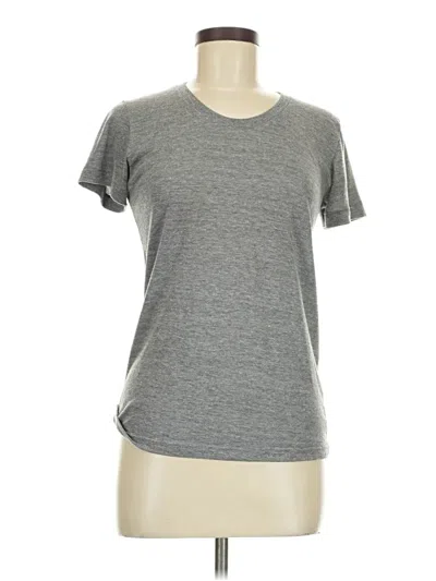 Pre-owned American Apparel Active T-shirt In Gray