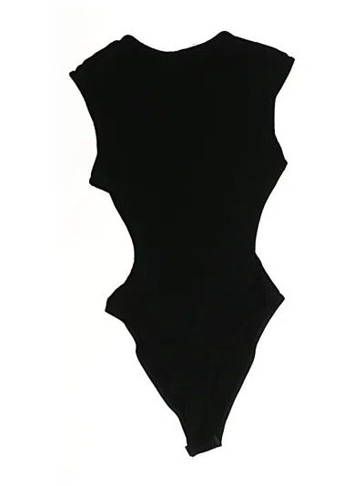 Pre-owned American Apparel Bodysuit In Black