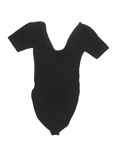 Pre-owned American Apparel Bodysuit In Black