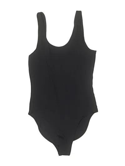 Pre-owned American Apparel Bodysuit In Black