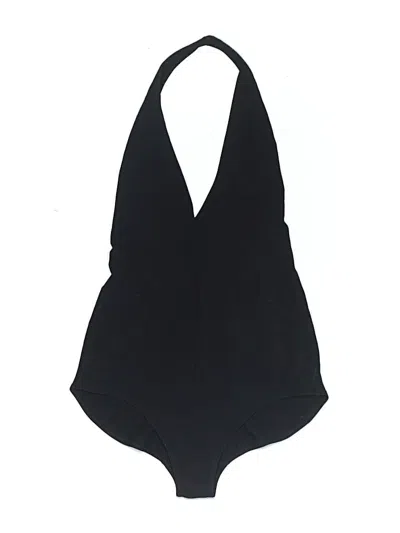 Pre-owned American Apparel Bodysuit In Black