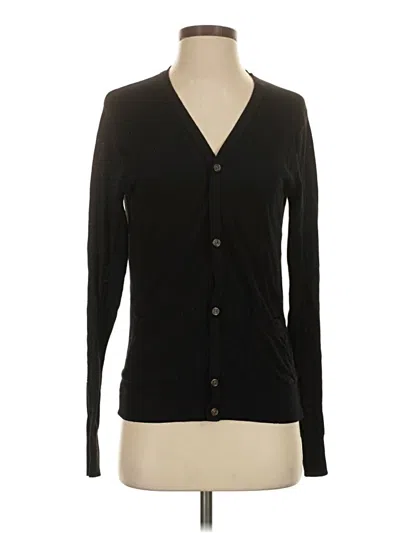 Pre-owned American Apparel Cardigan Sweater In Black