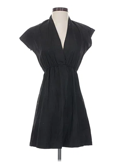 Pre-owned American Apparel Casual Dress In Black