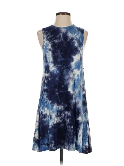 Pre-owned American Apparel Casual Dress In Blue