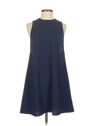 Pre-owned American Apparel Casual Dress In Blue