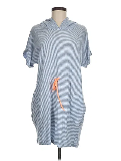 Pre-owned American Apparel Casual Dress In Blue