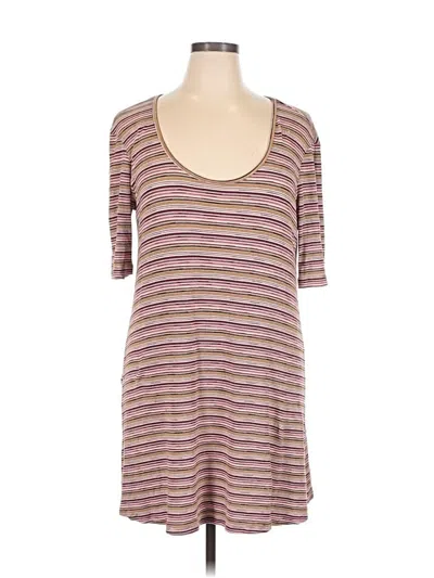 Pre-owned American Apparel Casual Dress In Brown