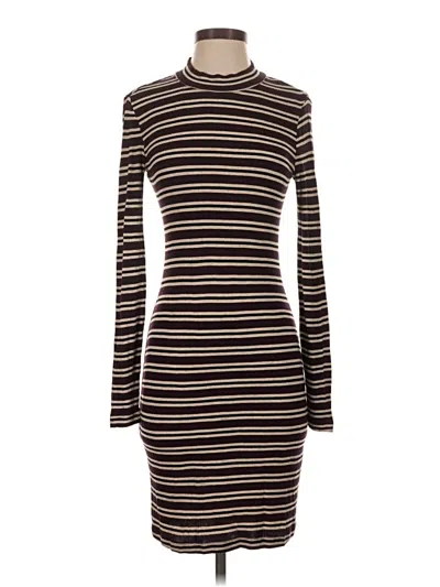 Pre-owned American Apparel Casual Dress In Brown
