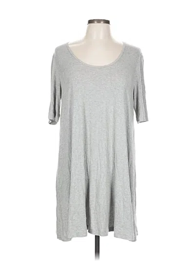 Pre-owned American Apparel Casual Dress In Gray