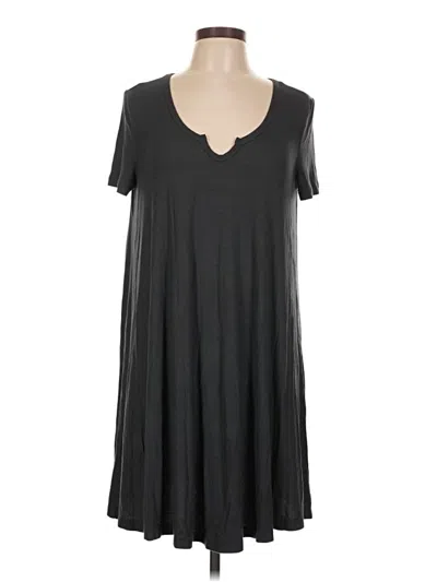 Pre-owned American Apparel Casual Dress In Gray