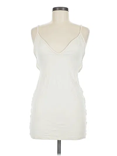 Pre-owned American Apparel Casual Dress In Ivory