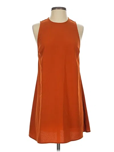Pre-owned American Apparel Casual Dress In Orange