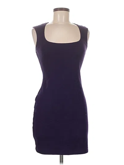 Pre-owned American Apparel Casual Dress In Purple