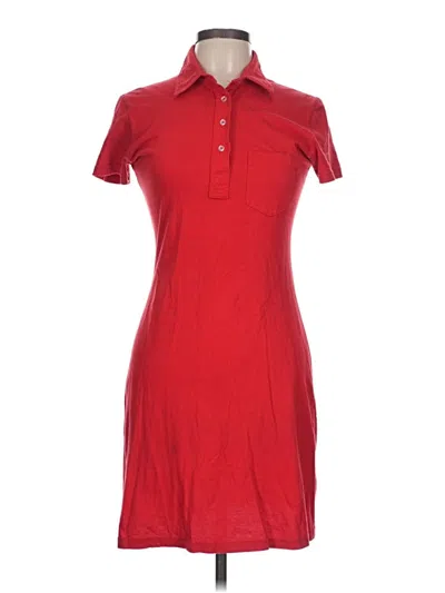 Pre-owned American Apparel Casual Dress In Red