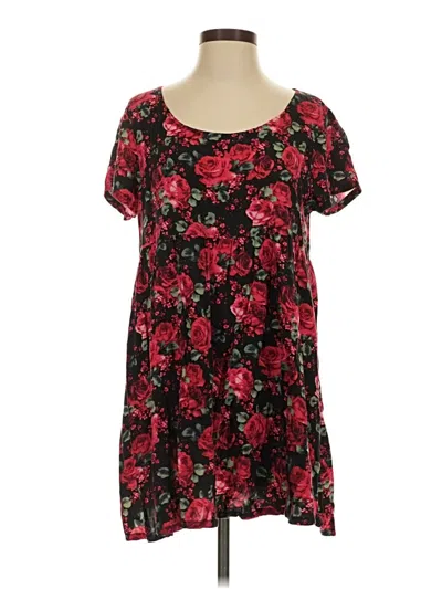 Pre-owned American Apparel Casual Dress In Red