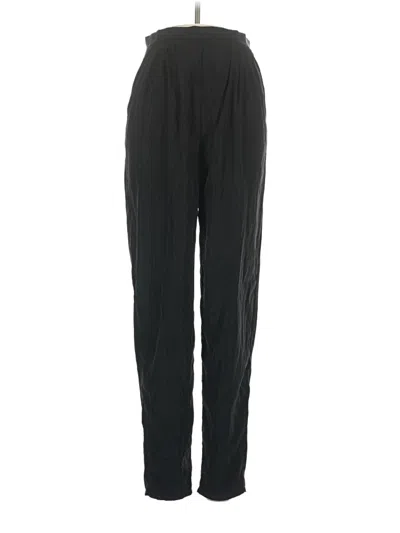Pre-owned American Apparel Casual Pants In Black