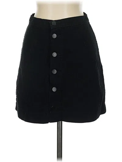 Pre-owned American Apparel Casual Skirt In Black