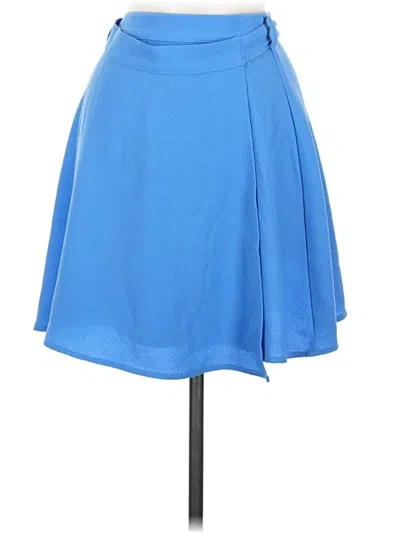 Pre-owned American Apparel Casual Skirt In Blue