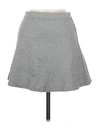 American Apparel Casual Skirt In Gray