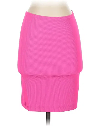 Pre-owned American Apparel Casual Skirt In Pink