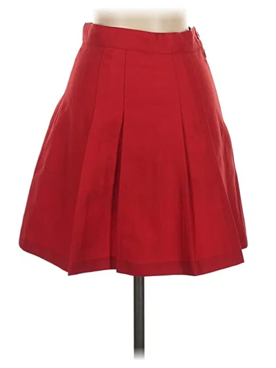 Pre-owned American Apparel Casual Skirt In Red