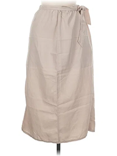 Pre-owned American Apparel Casual Skirt In Tan