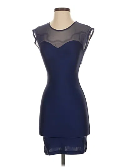 Pre-owned American Apparel Cocktail Dress In Blue
