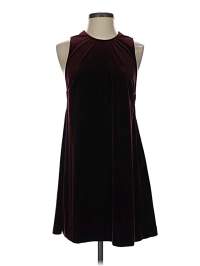 Pre-owned American Apparel Cocktail Dress In Burgundy