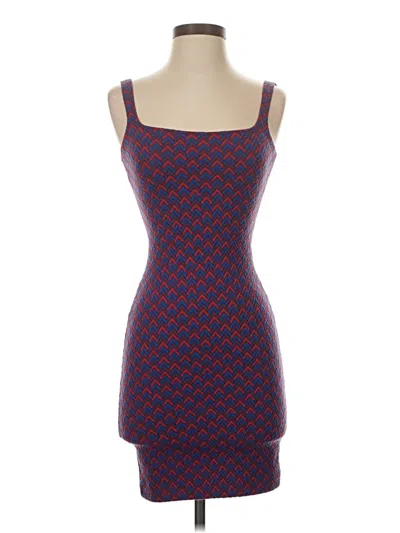 Pre-owned American Apparel Cocktail Dress In Purple