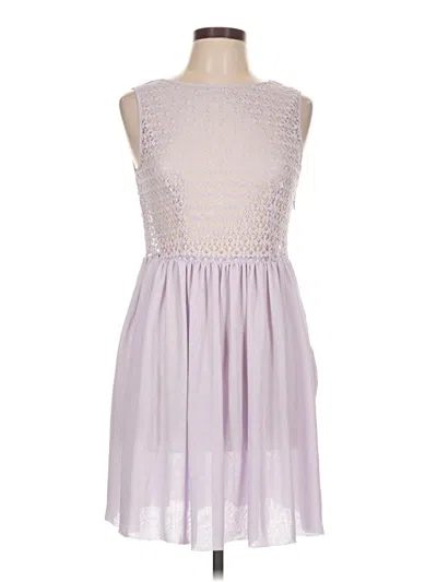 Pre-owned American Apparel Cocktail Dress In Purple