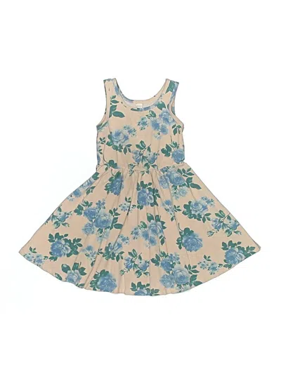 Pre-owned American Apparel Kids' Dress In Brown