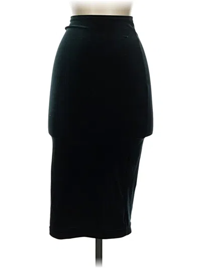 Pre-owned American Apparel Formal Skirt In Black