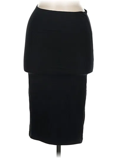 Pre-owned American Apparel Formal Skirt In Black