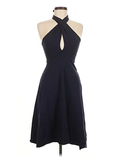 Pre-owned American Apparel Formal Skirt In Blue