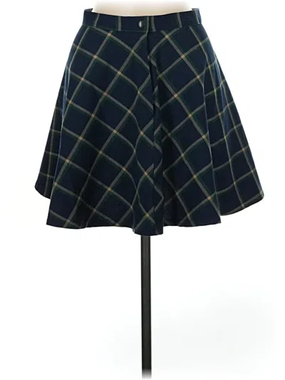 Pre-owned American Apparel Formal Skirt In Blue