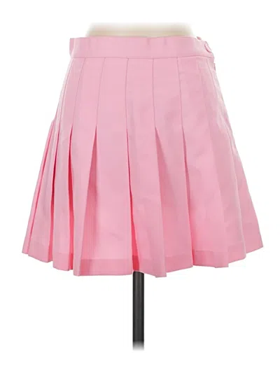 Pre-owned American Apparel Formal Skirt In Pink