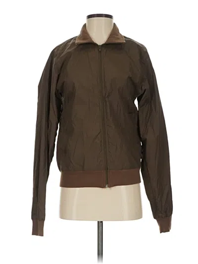 Pre-owned American Apparel Jacket In Brown